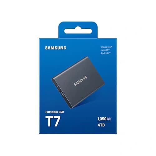 Samsung T7 4TB Portable SSD (Titan Gray) – MU-PC4T0T/WW - Image 3